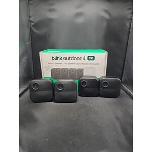 BLINK OUTDOOR WIRELESS HOME SECURITY CANERAS G8T2-CV01 LOT OF 4